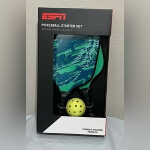 ESPN Pickleball Starter Set - Green and Black